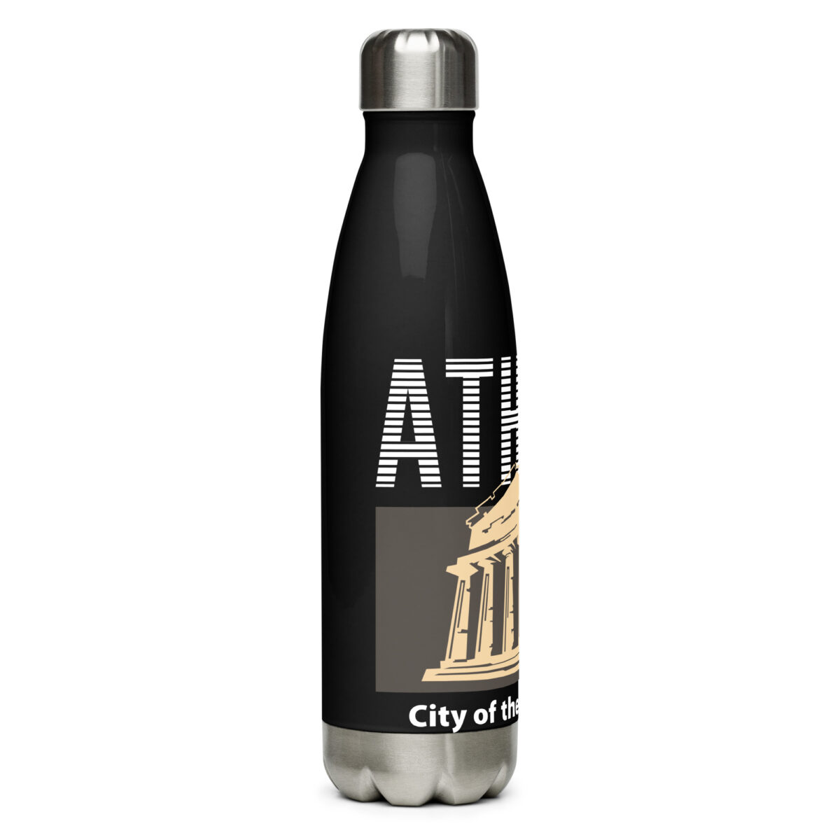 stainless steel water bottle black 17oz right 64abed80f35c9