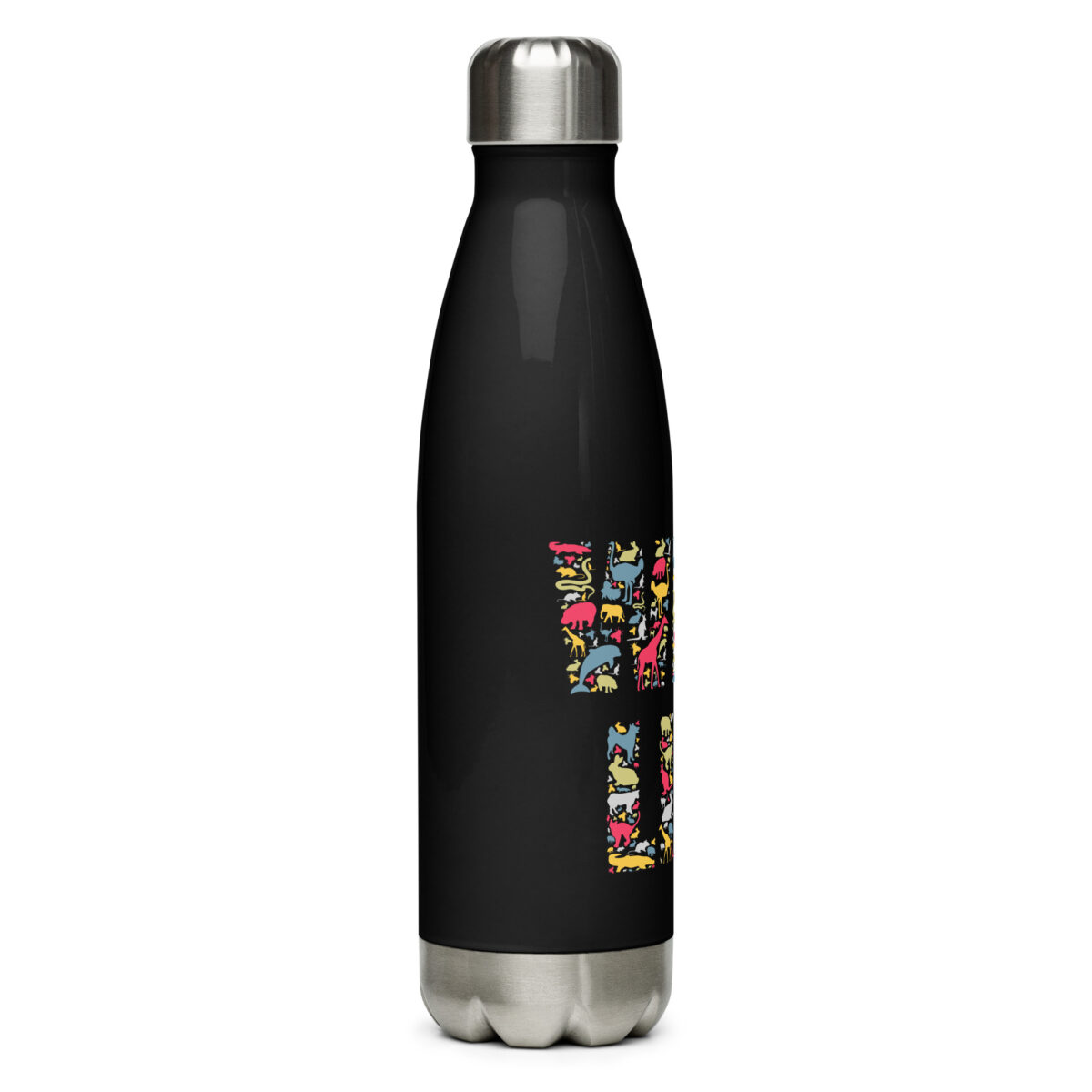 stainless steel water bottle black 17oz right 64abf1ab698d4