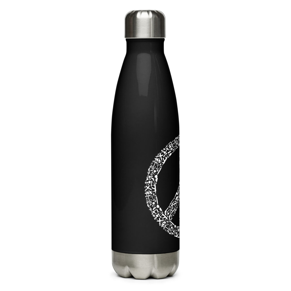 stainless steel water bottle black 17oz right 64abf32f06417