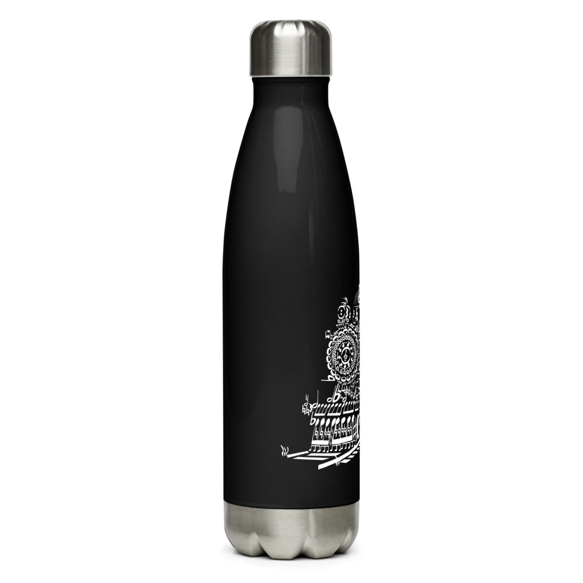 stainless steel water bottle black 17oz right 64abf4aad8f0a