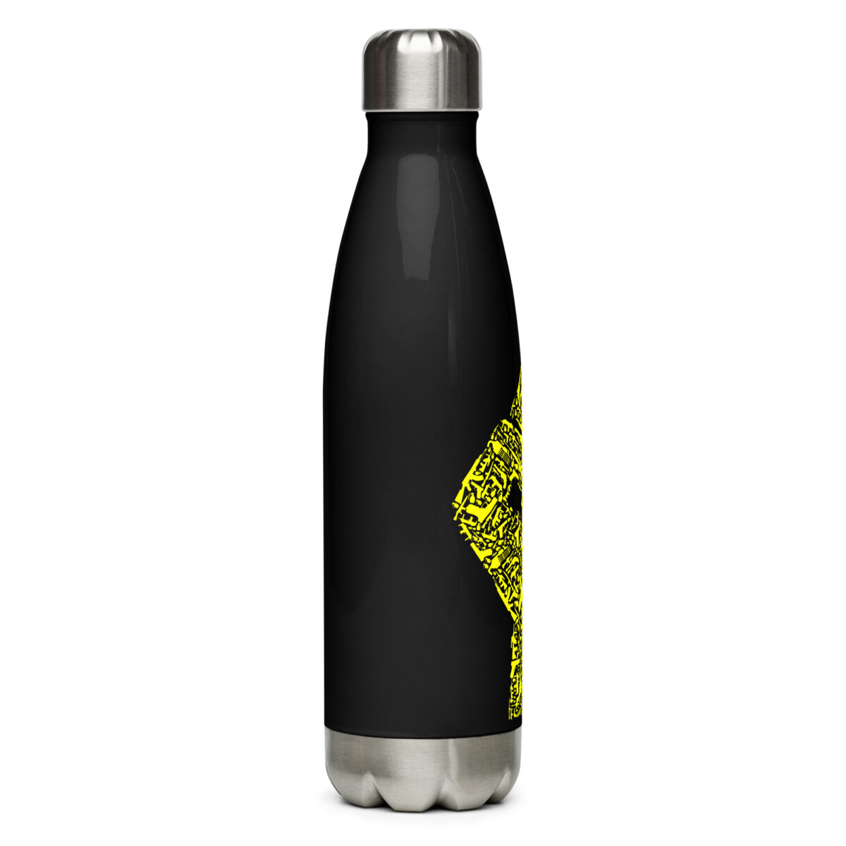 stainless steel water bottle black 17oz right 64ac07b7ac53c