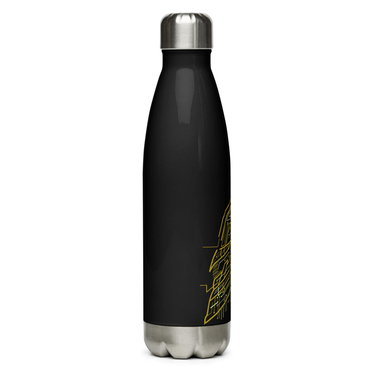 stainless steel water bottle black 17oz right 64ac2921f0e84