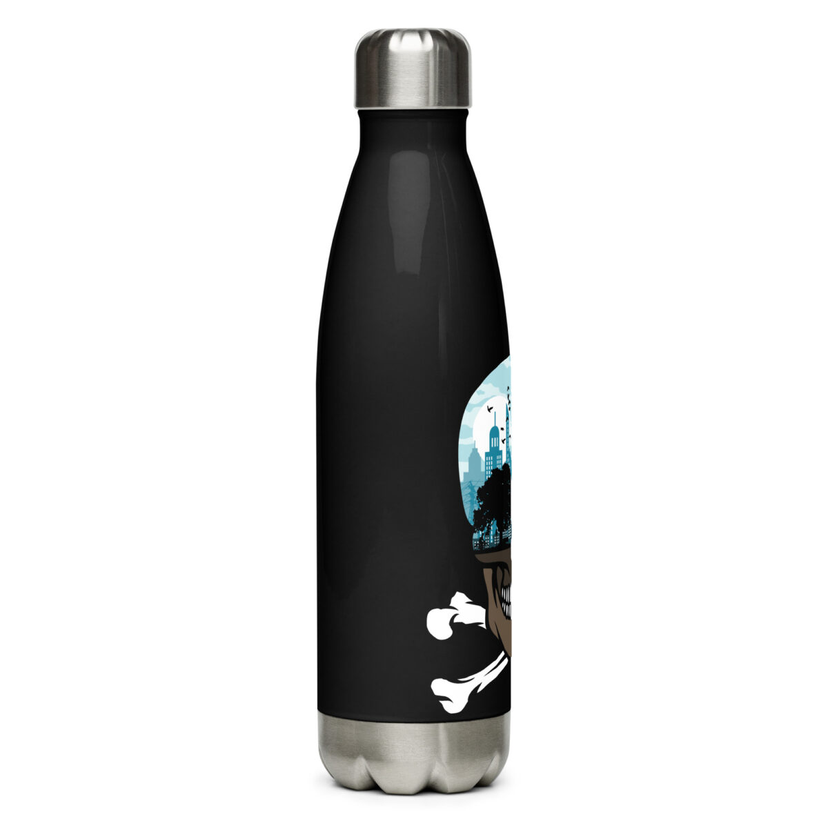 stainless steel water bottle black 17oz right 64ac2f0ba9646