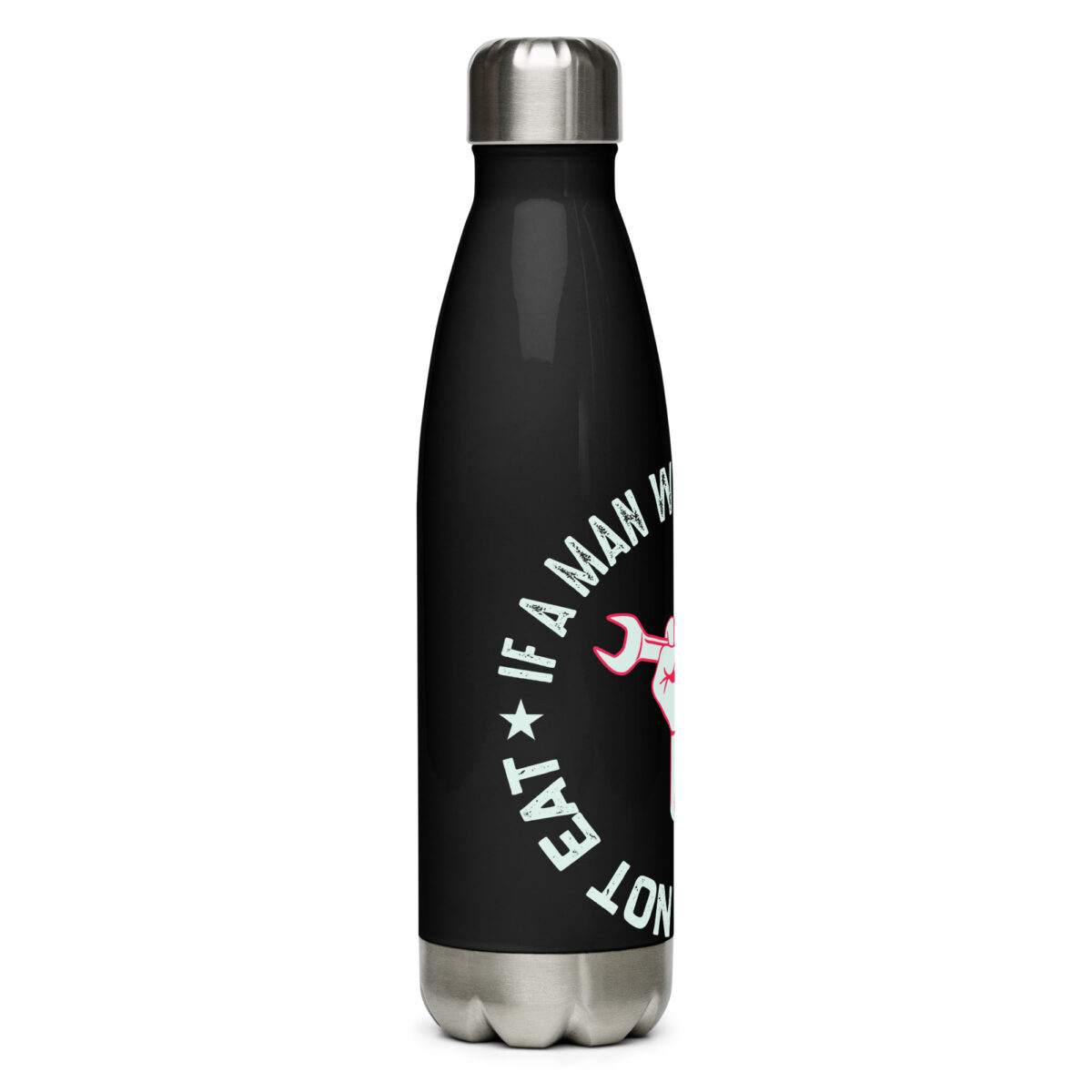 stainless steel water bottle black 17oz right 64ac39c1b1826