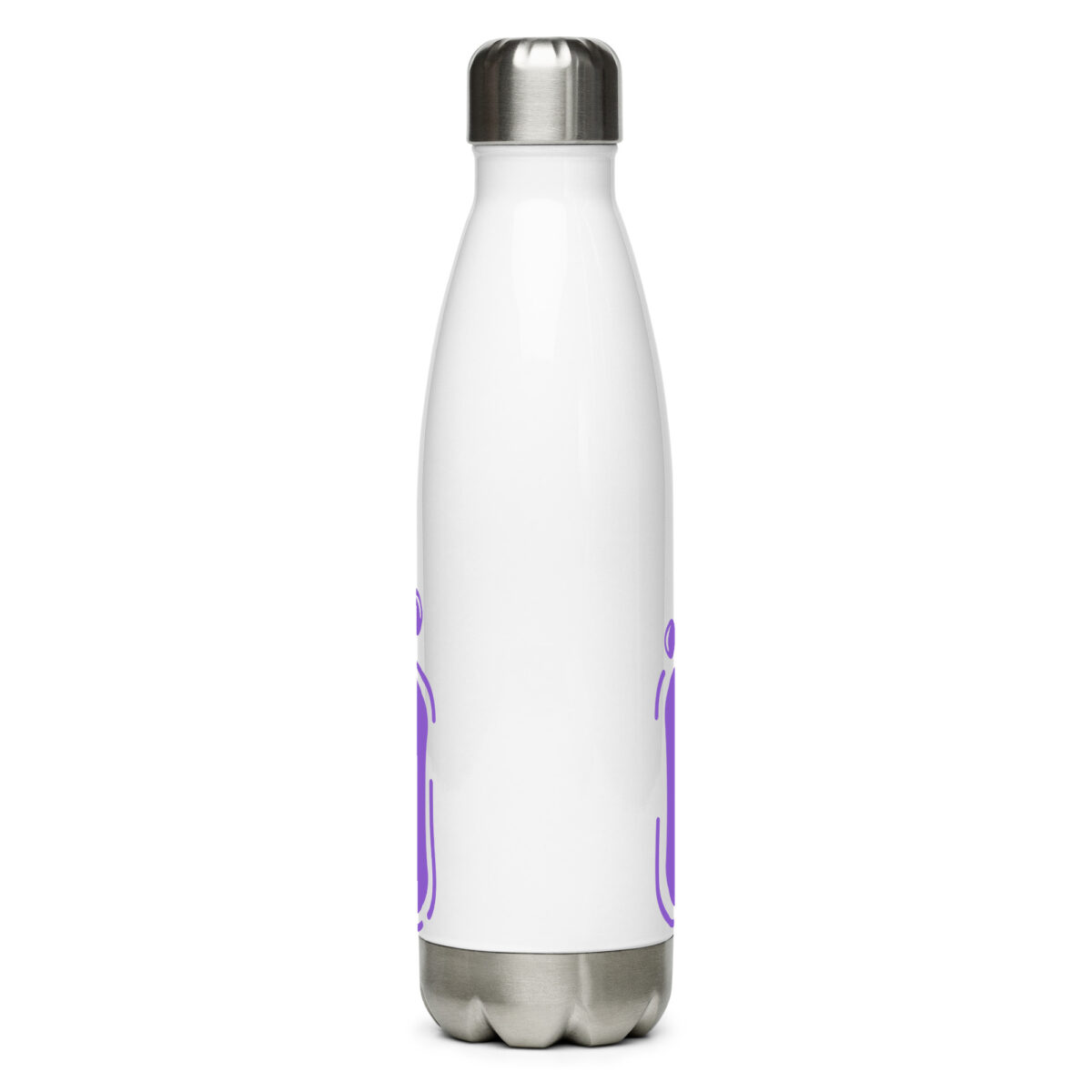 stainless steel water bottle white 17oz back 64a2aaeec503d