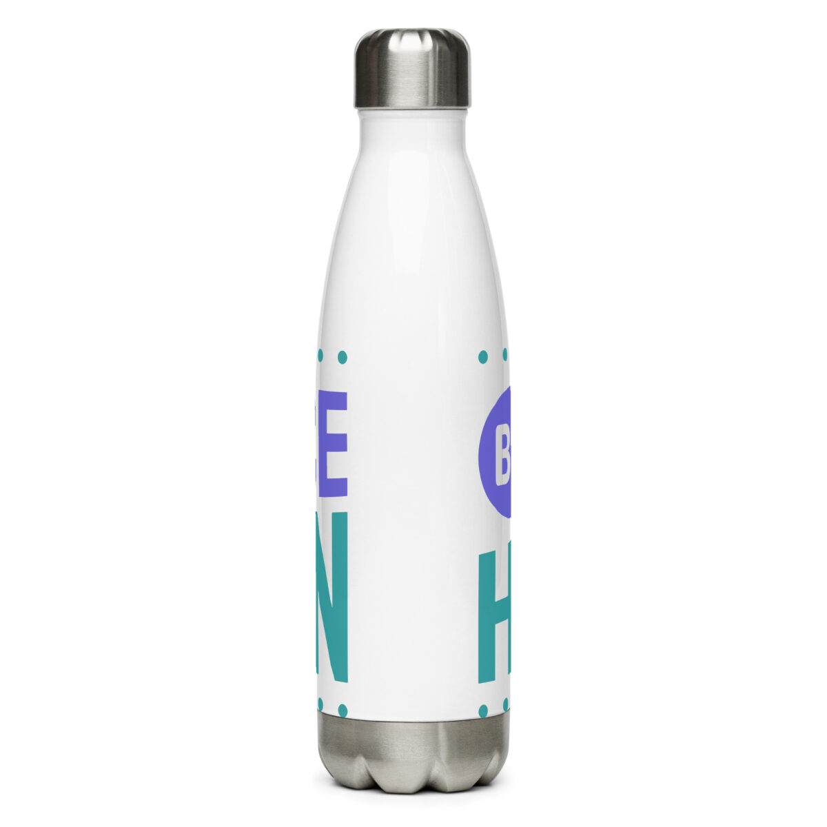 stainless steel water bottle white 17oz back 64a2ac8337c4f