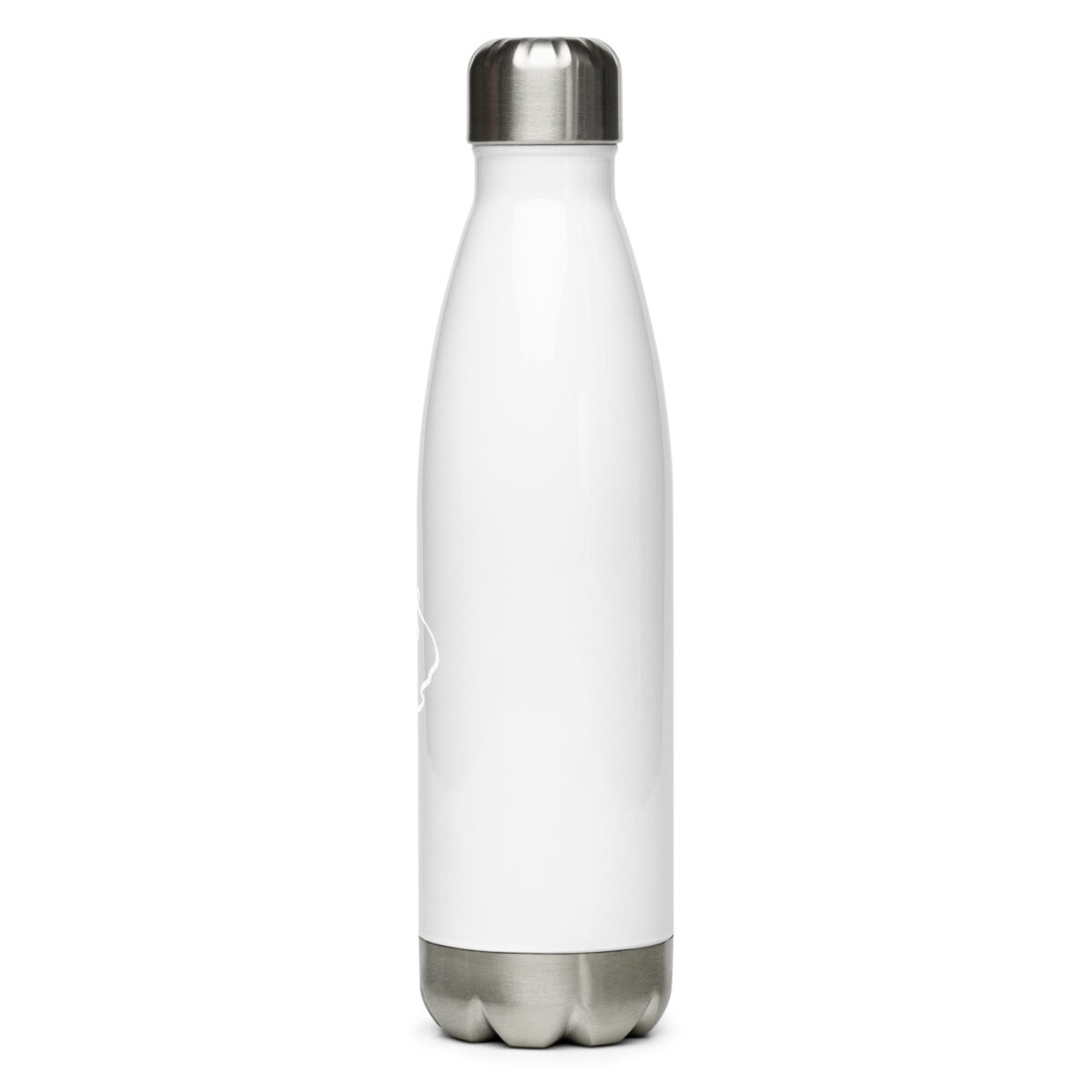 stainless steel water bottle white 17oz back 64a2bf6330215