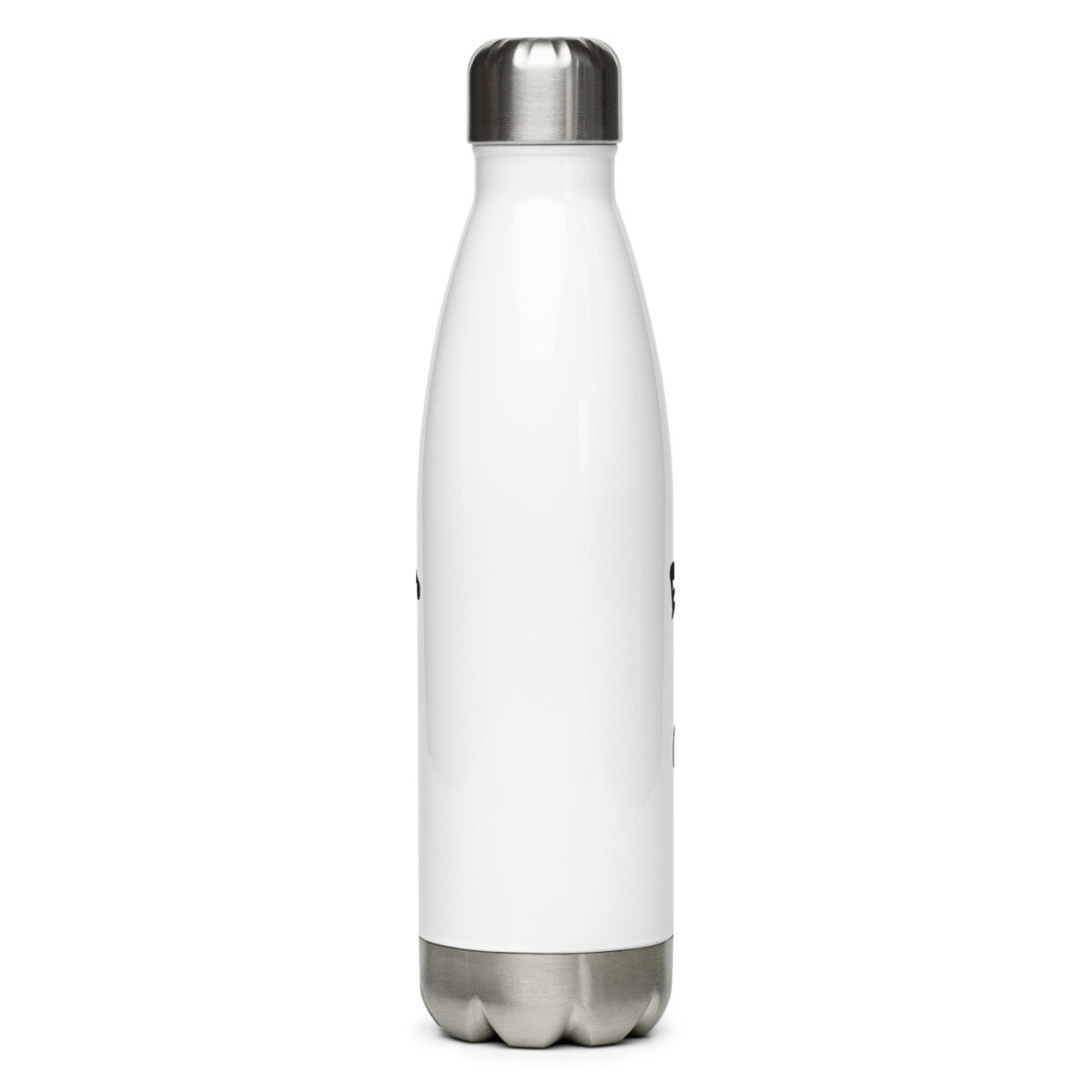 stainless steel water bottle white 17oz back 64a4526259d1c