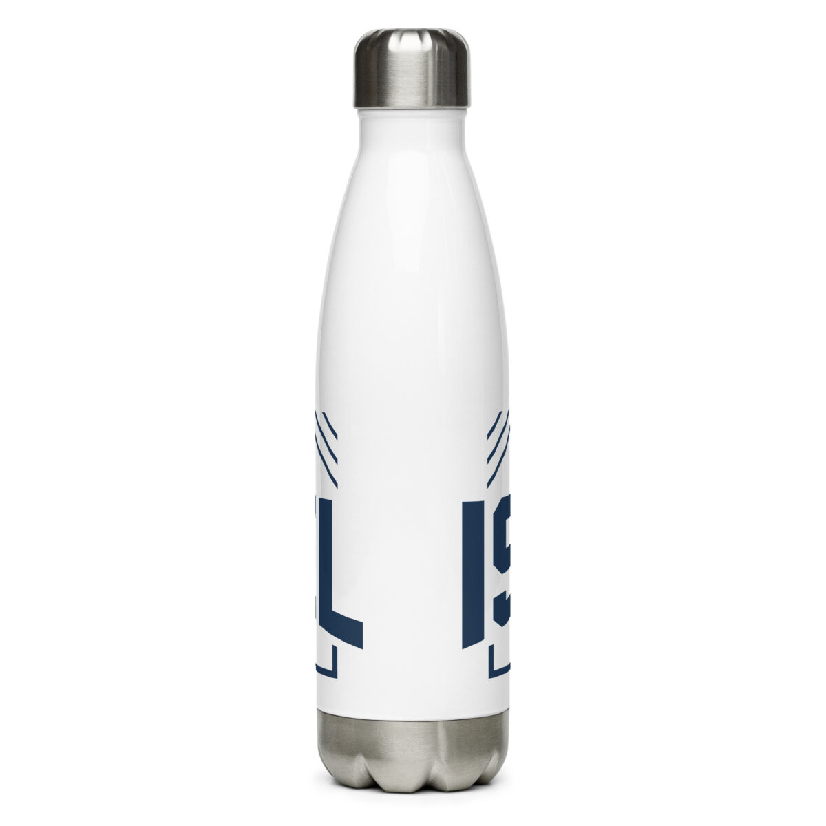 stainless steel water bottle white 17oz back 64a594e03b96f