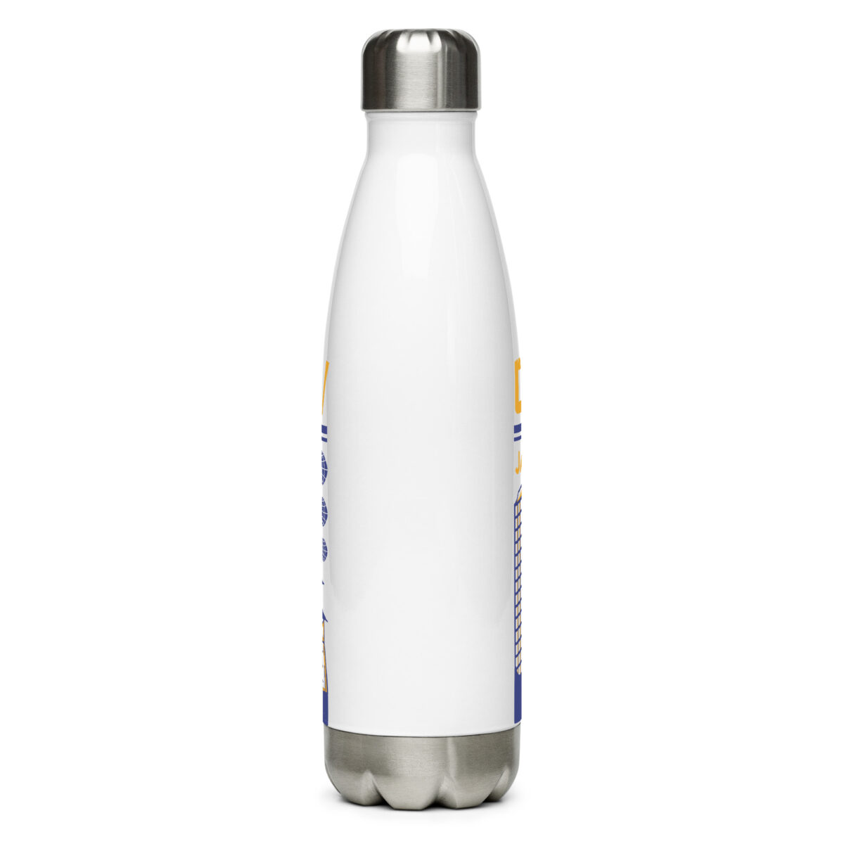 stainless steel water bottle white 17oz back 64a59c4d2f481