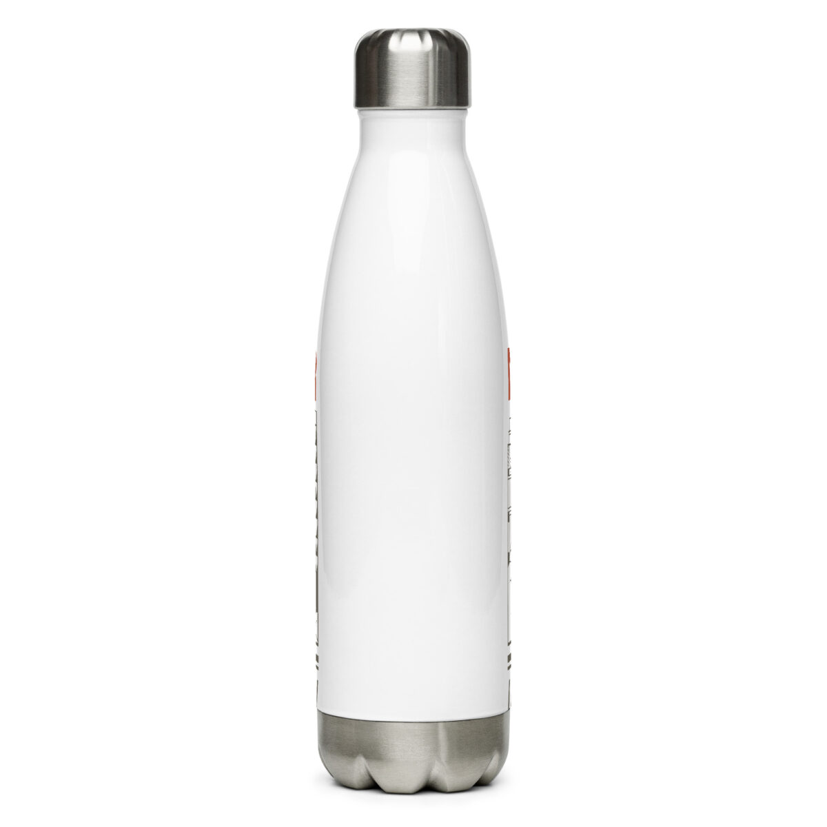 stainless steel water bottle white 17oz back 64a69b011c0b2