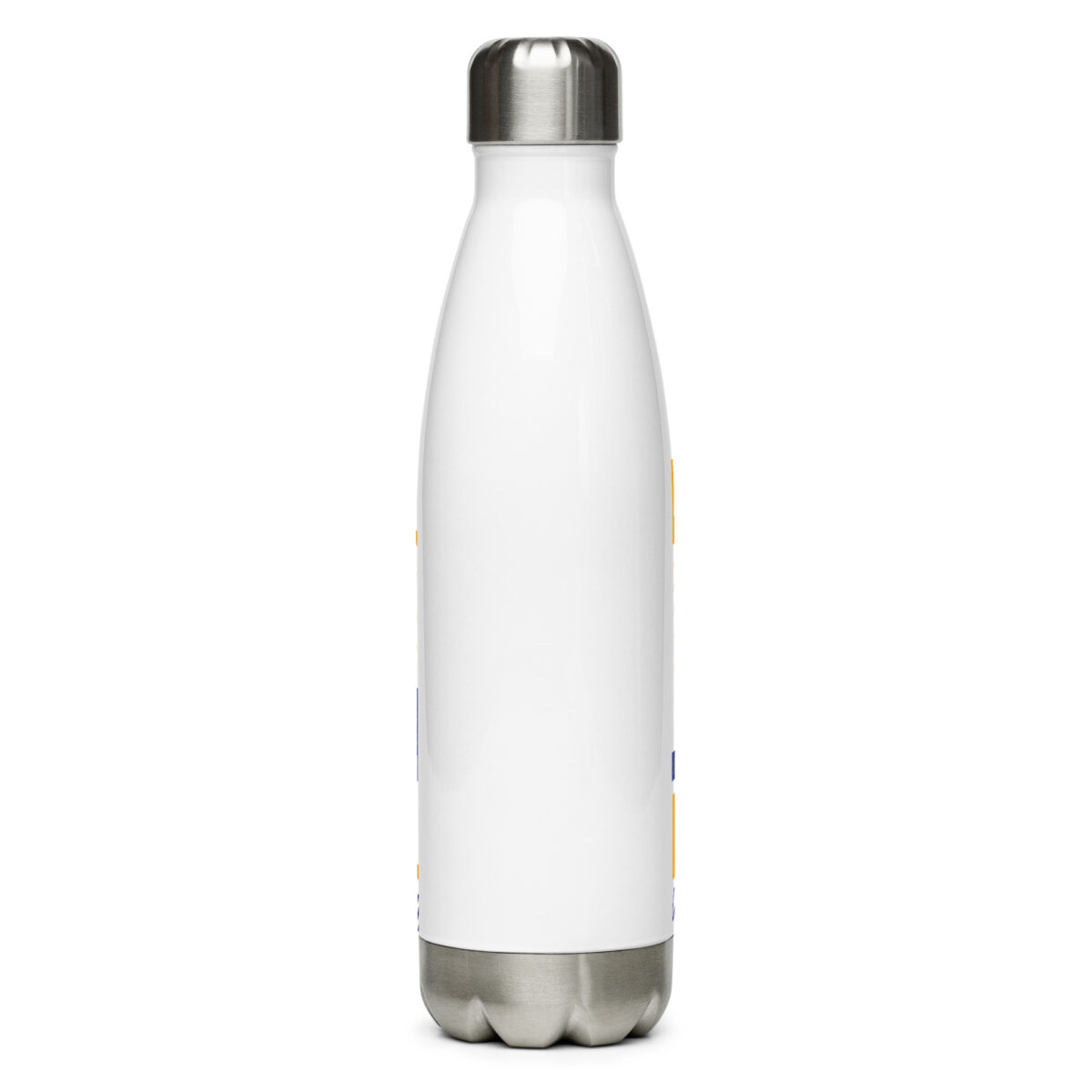 stainless steel water bottle white 17oz back 64a69dcc35cd0