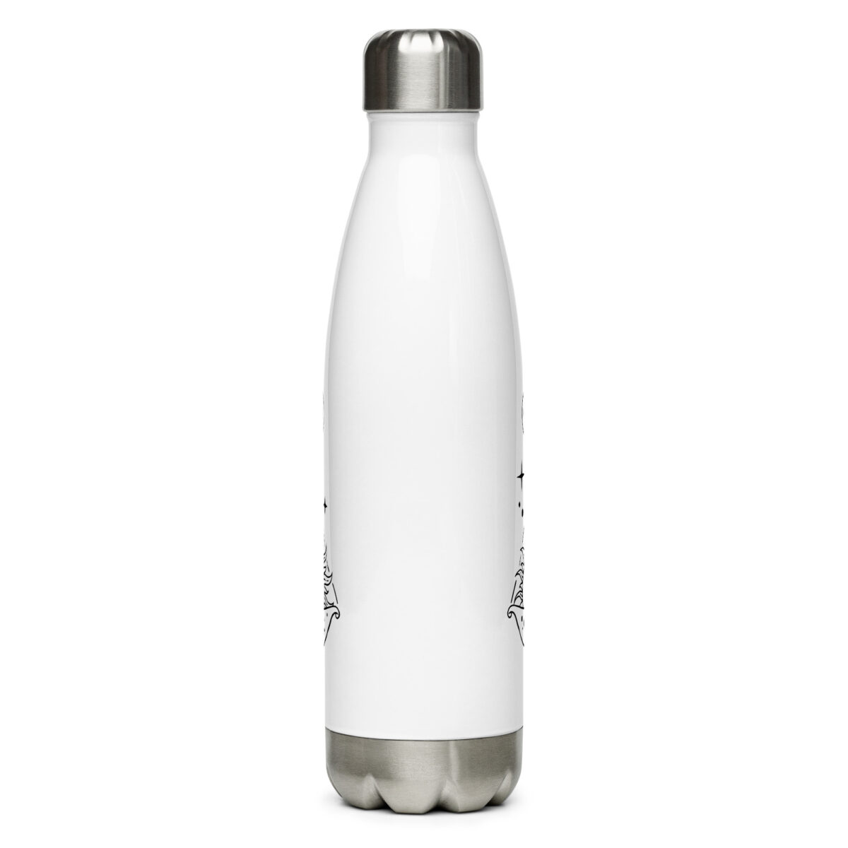 stainless steel water bottle white 17oz back 64ad49f9ae795