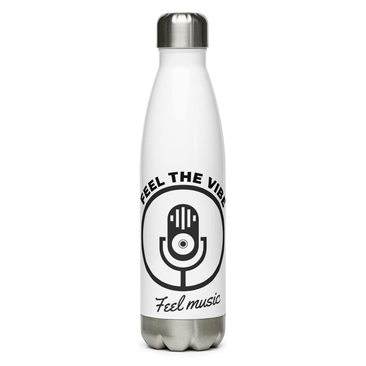 stainless steel water bottle white 17oz front 64a2b7bd18e39