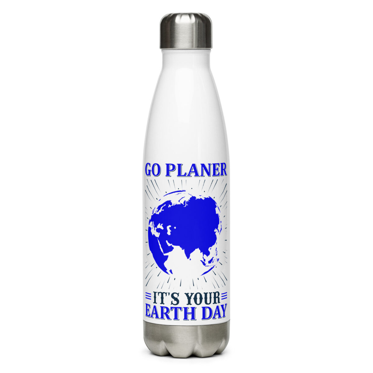 stainless steel water bottle white 17oz front 64a4047784e5c