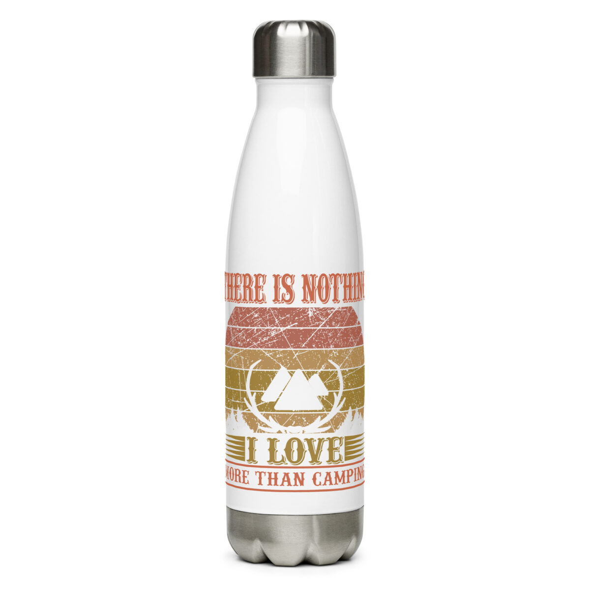 stainless steel water bottle white 17oz front 64a40e554eaf2