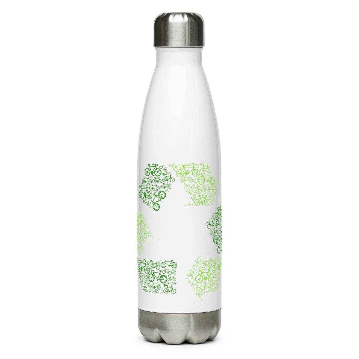 stainless steel water bottle white 17oz front 64abfe147bdb2