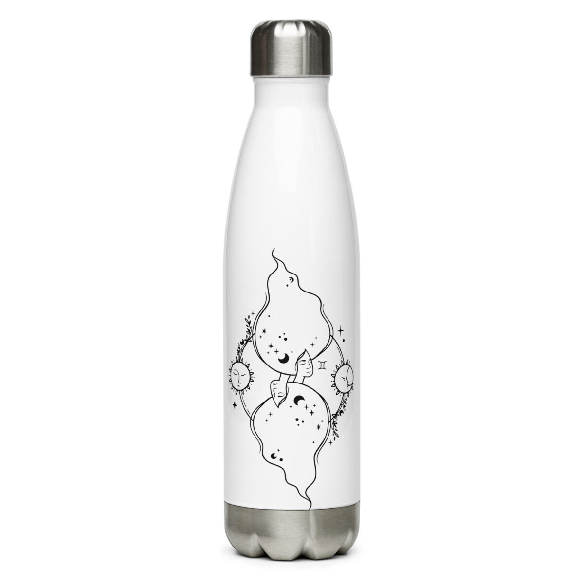 stainless steel water bottle white 17oz front 64ad491993c18