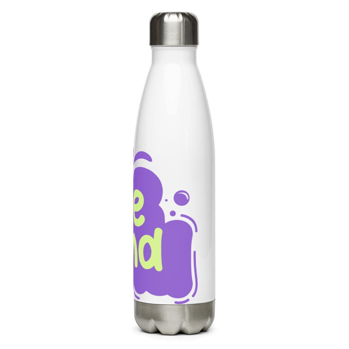 stainless steel water bottle white 17oz left 64a2aaeec4fab