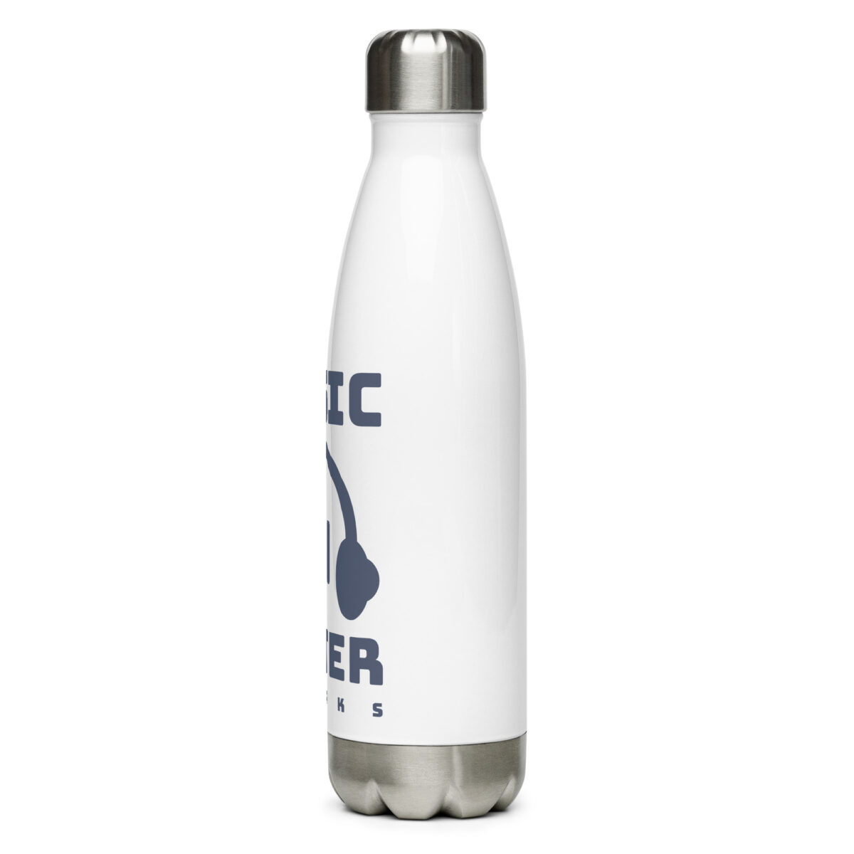 stainless steel water bottle white 17oz left 64a2b546098c7