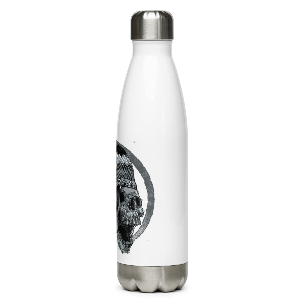 stainless steel water bottle white 17oz left 64a2c14917861