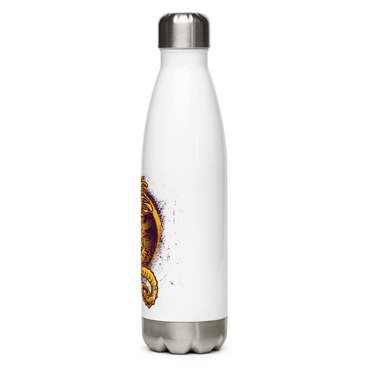 stainless steel water bottle white 17oz left 64a2c4876faa6