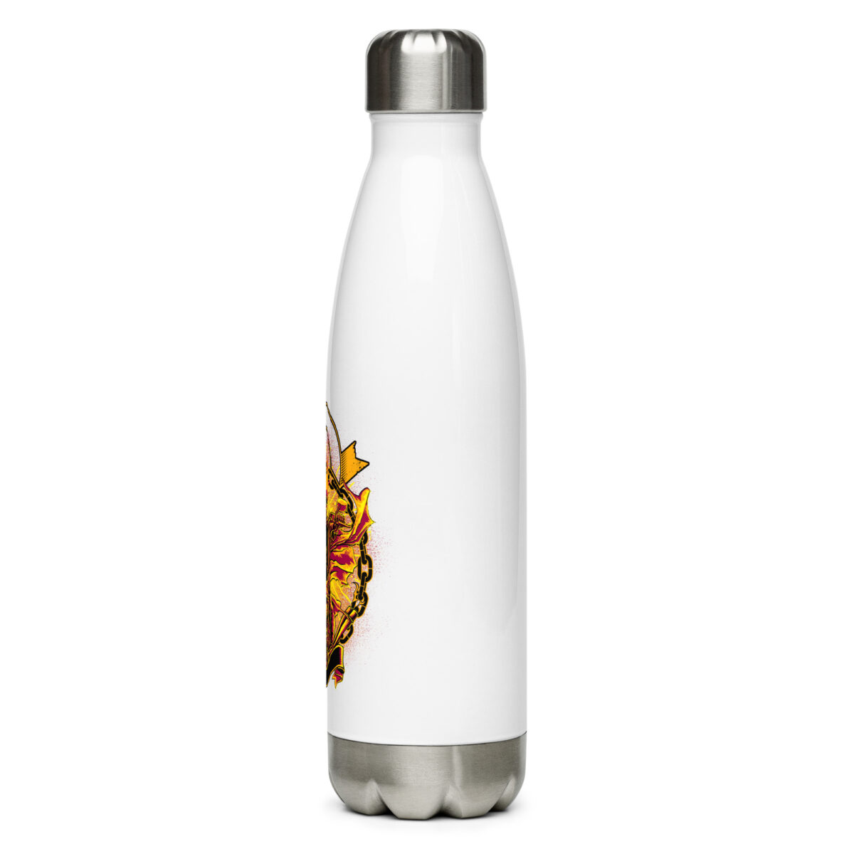 stainless steel water bottle white 17oz left 64a2ed06eaa8d