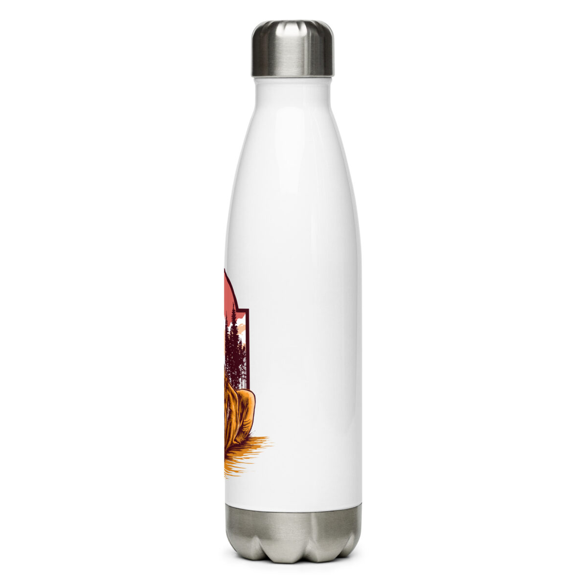 stainless steel water bottle white 17oz left 64a2ee75ab369