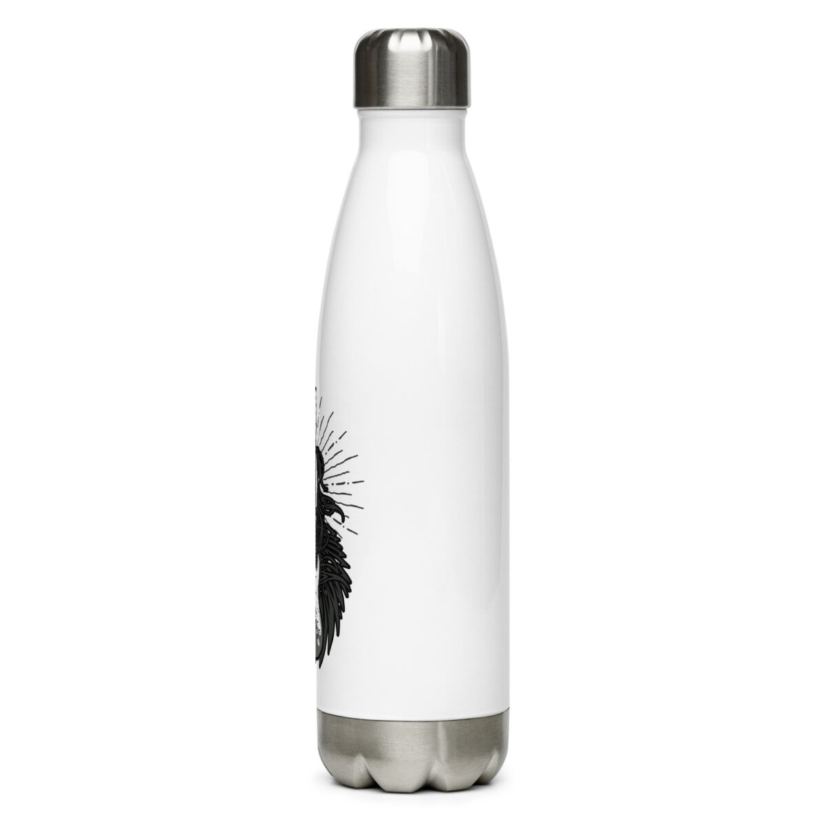 stainless steel water bottle white 17oz left 64a2f70f3c4b6