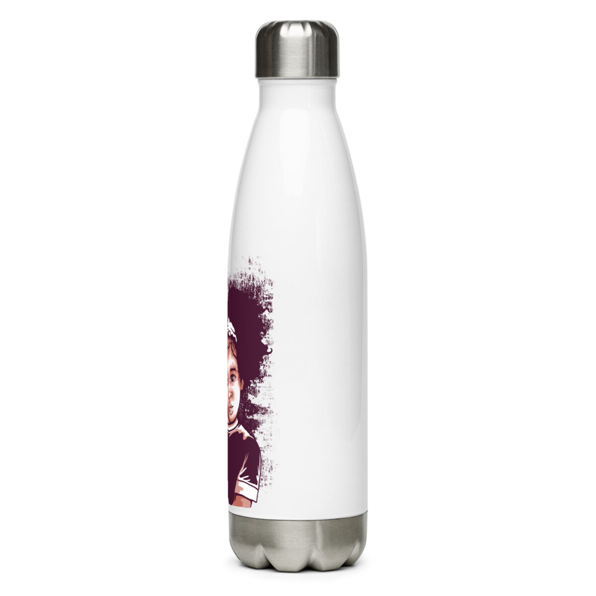 stainless steel water bottle white 17oz left 64a2f9f8b1ca7