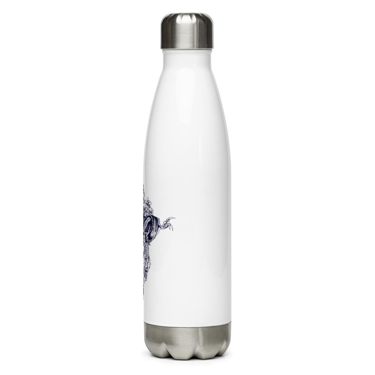 stainless steel water bottle white 17oz left 64a2fc3e214e2