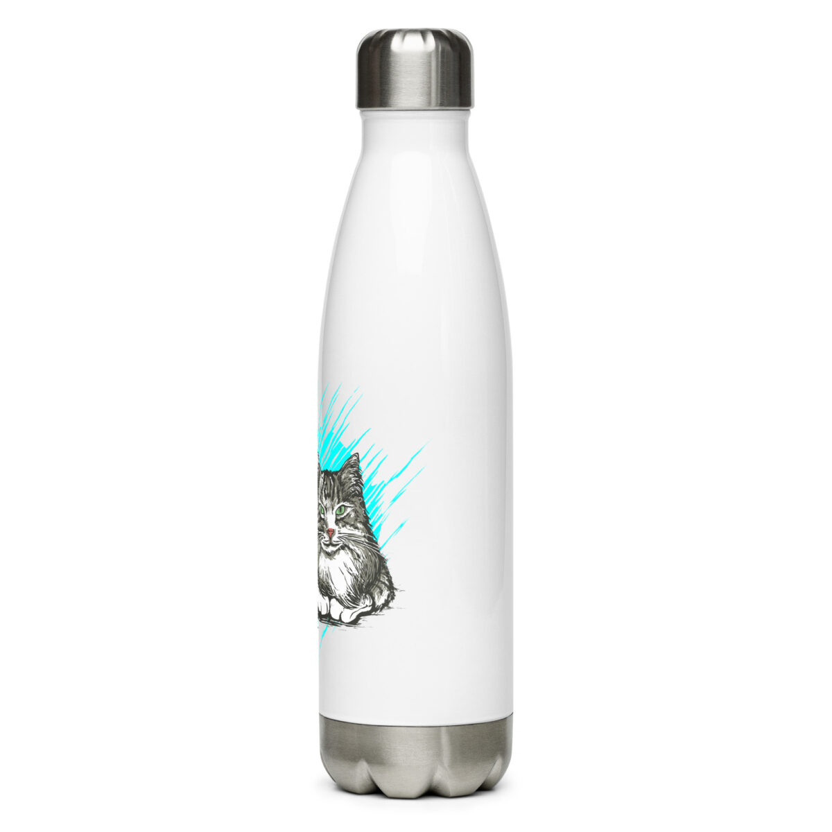 stainless steel water bottle white 17oz left 64a2ff9da2ab9