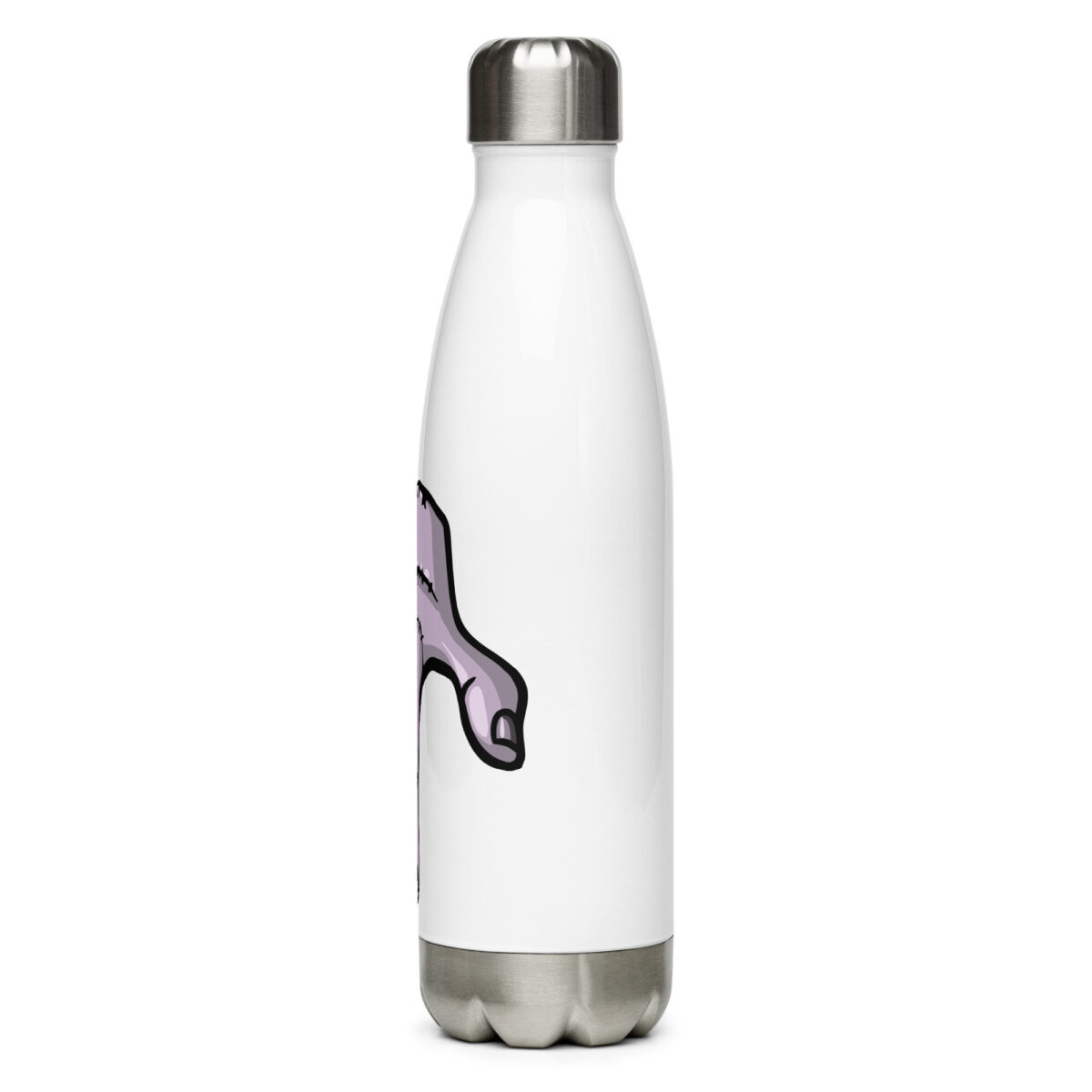 stainless steel water bottle white 17oz left 64a303f6c78a7