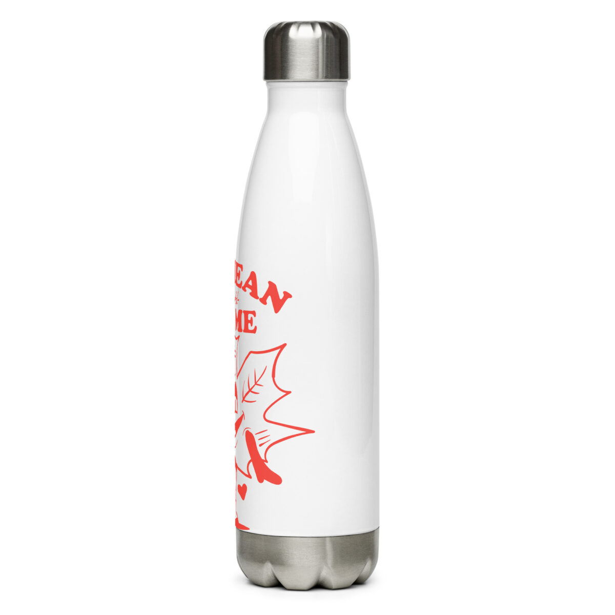 stainless steel water bottle white 17oz left 64a44a70aca80