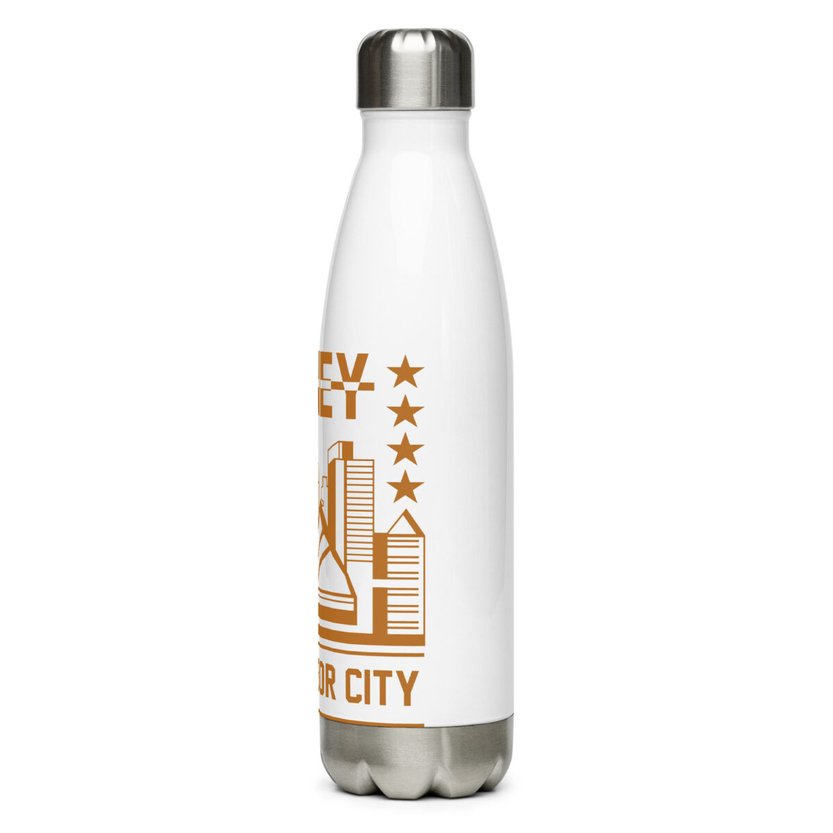 stainless steel water bottle white 17oz left 64a595423cda8