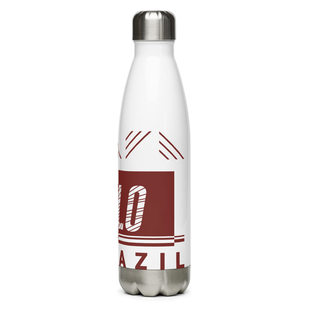 stainless steel water bottle white 17oz left 64a597642da3c