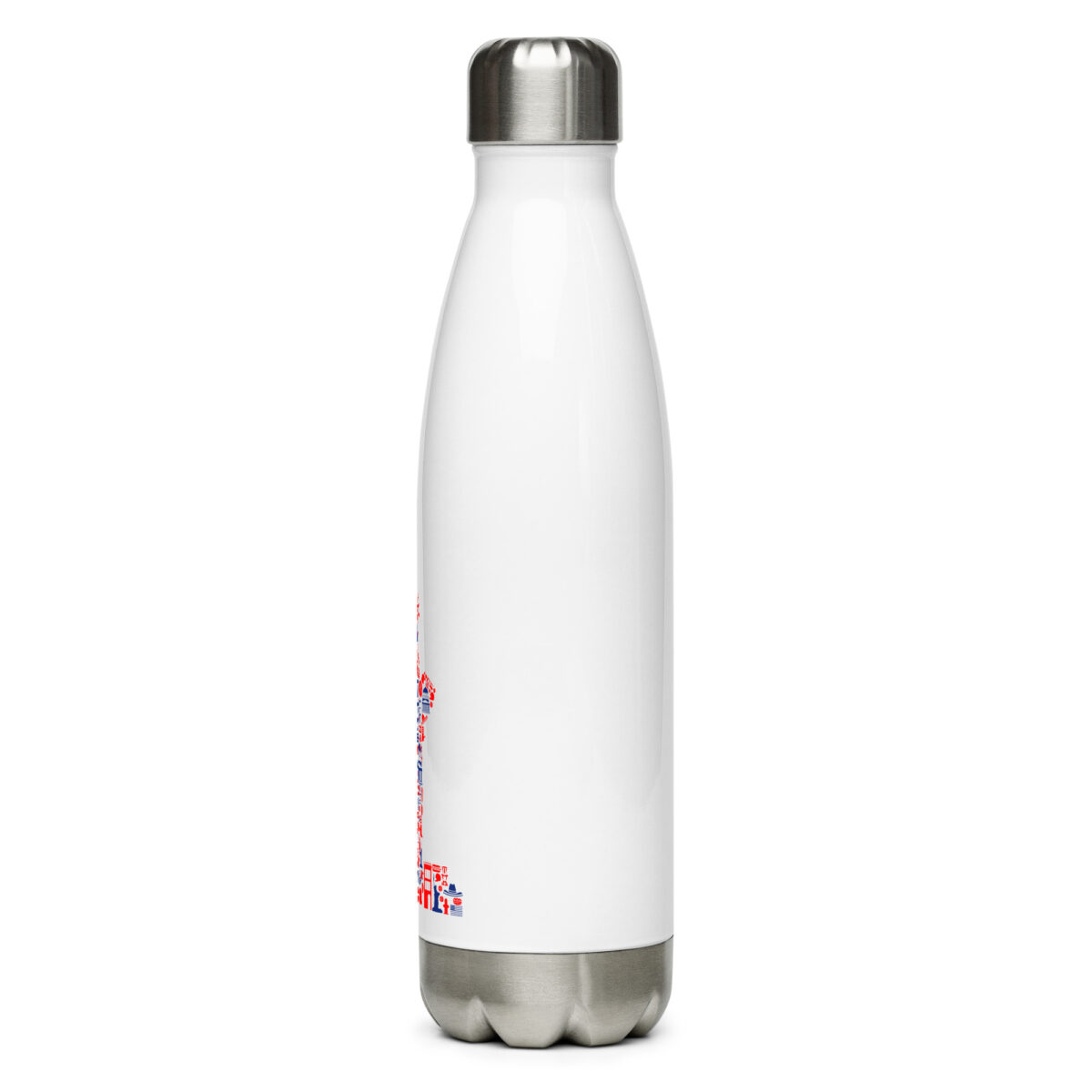 stainless steel water bottle white 17oz left 64ac03899a907