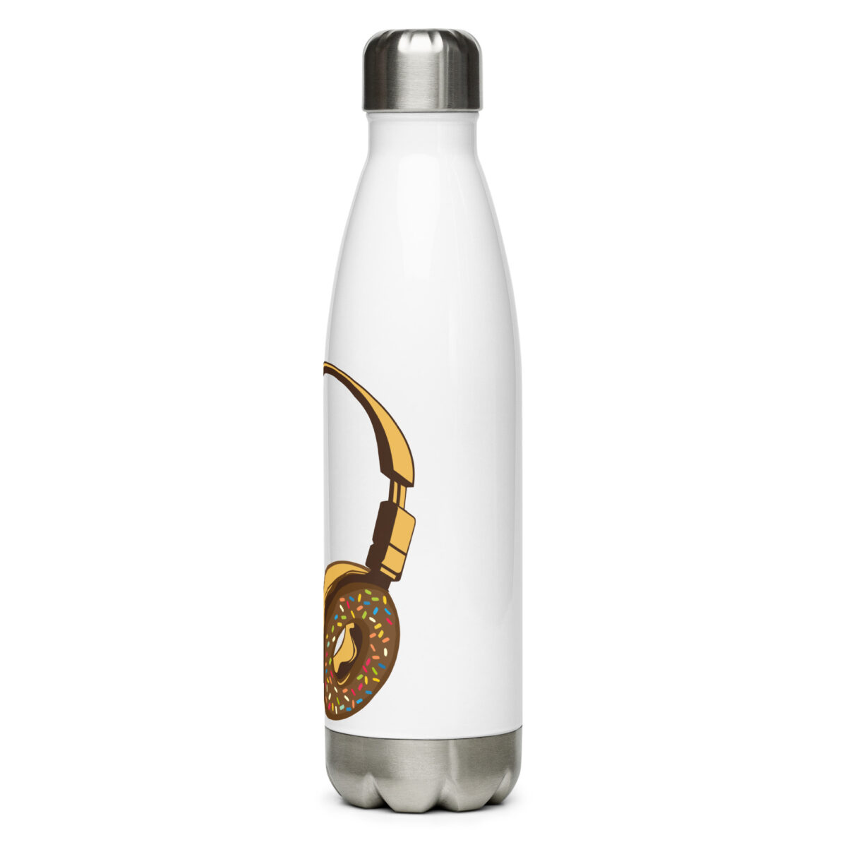 stainless steel water bottle white 17oz left 64ac06cea98d5