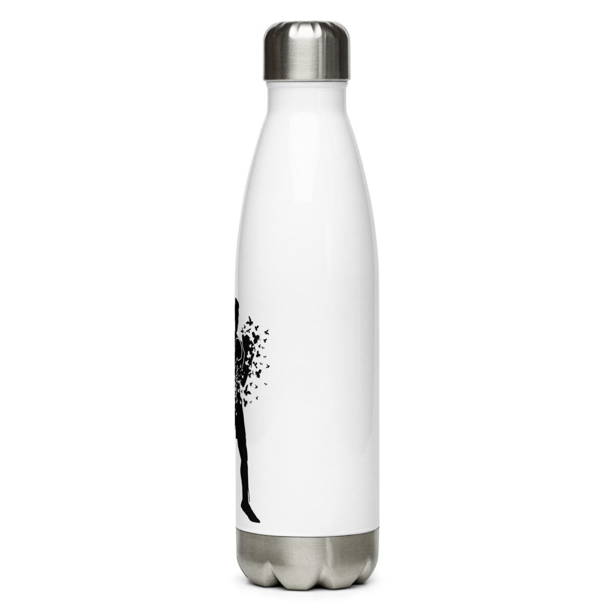 stainless steel water bottle white 17oz left 64ac283984c5e