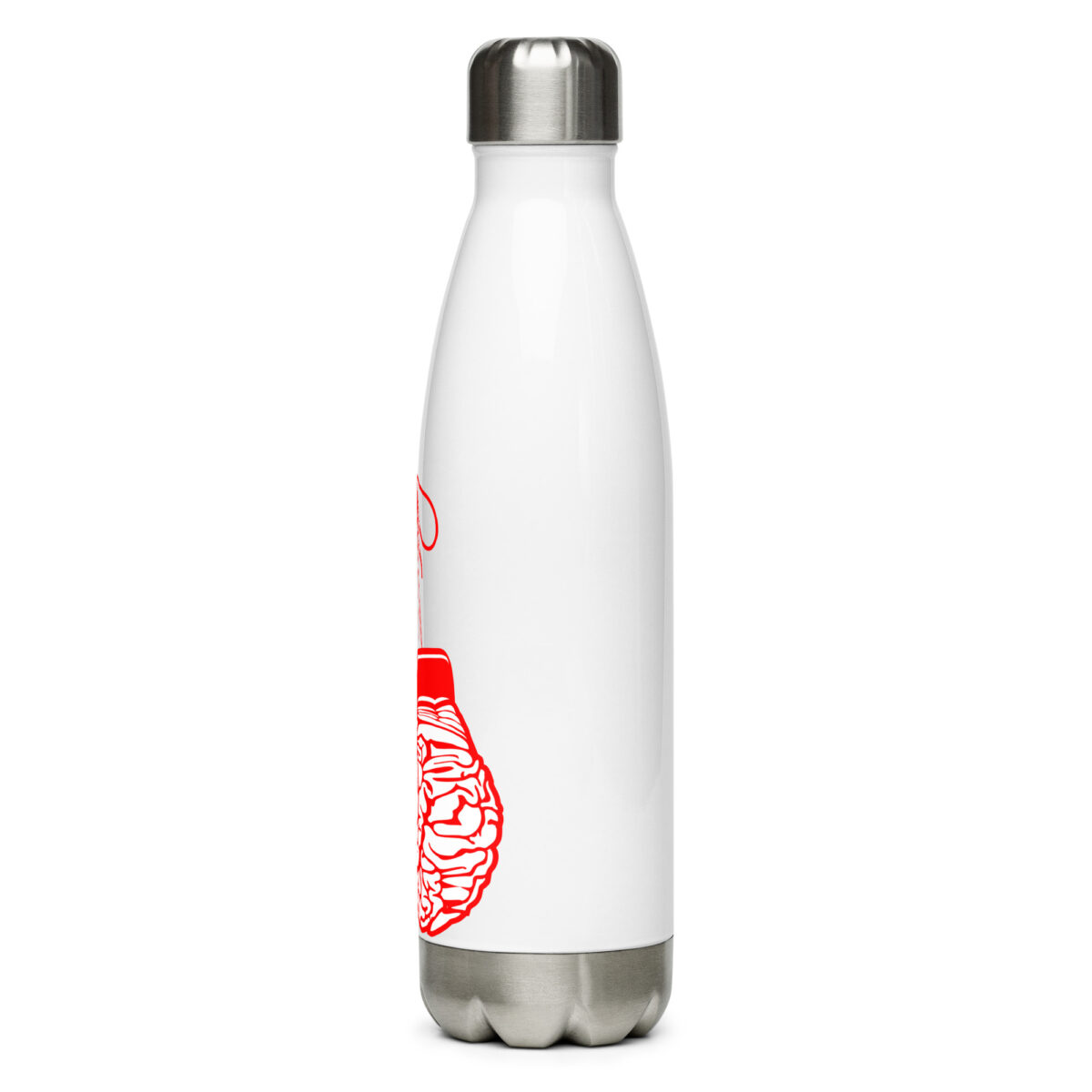 stainless steel water bottle white 17oz left 64ac344b0dc1c