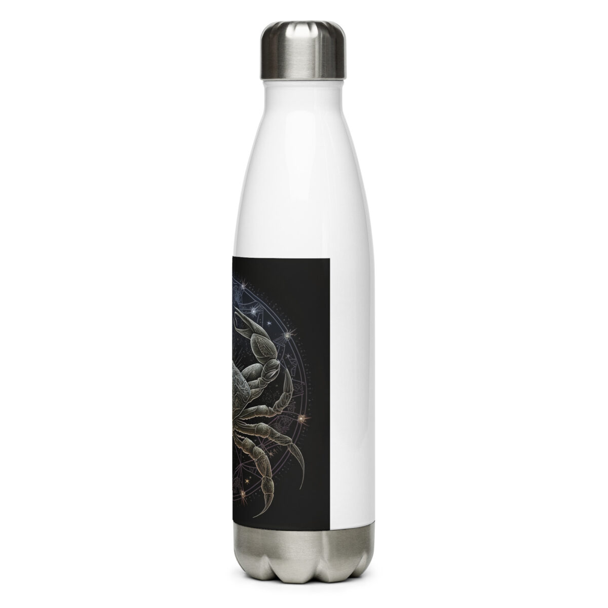 stainless steel water bottle white 17oz left 64ac41495debb