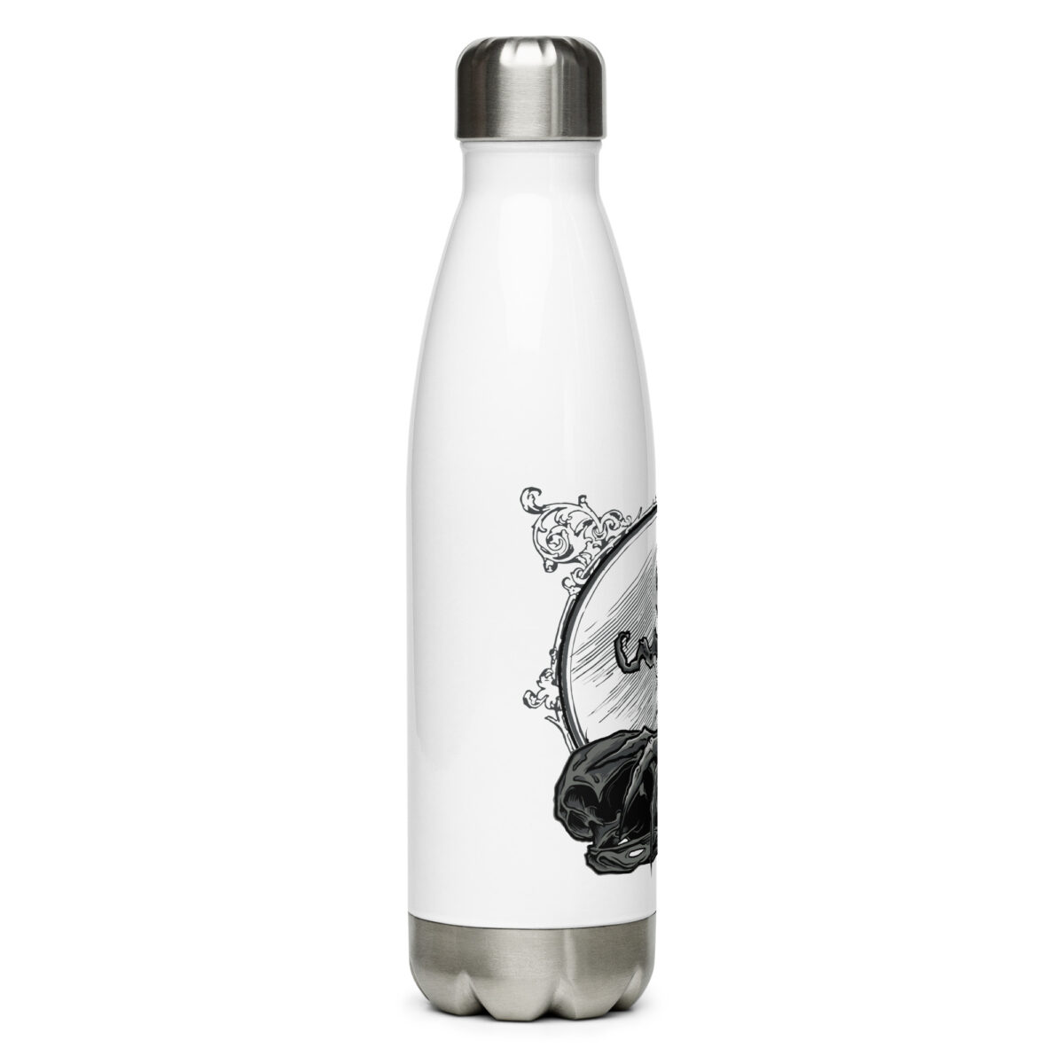 stainless steel water bottle white 17oz right 64a2bfb3af1be