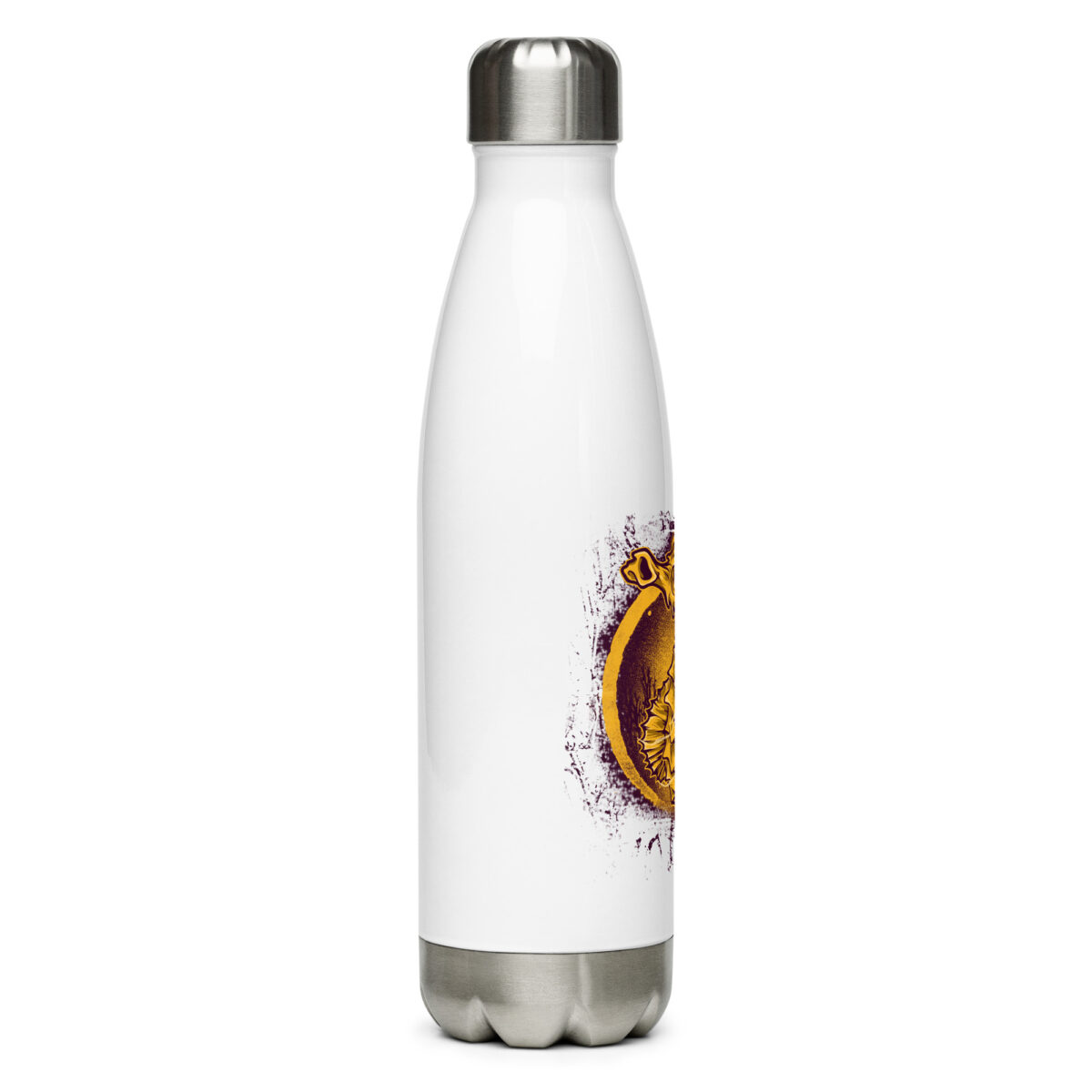 stainless steel water bottle white 17oz right 64a2c4876fa2c