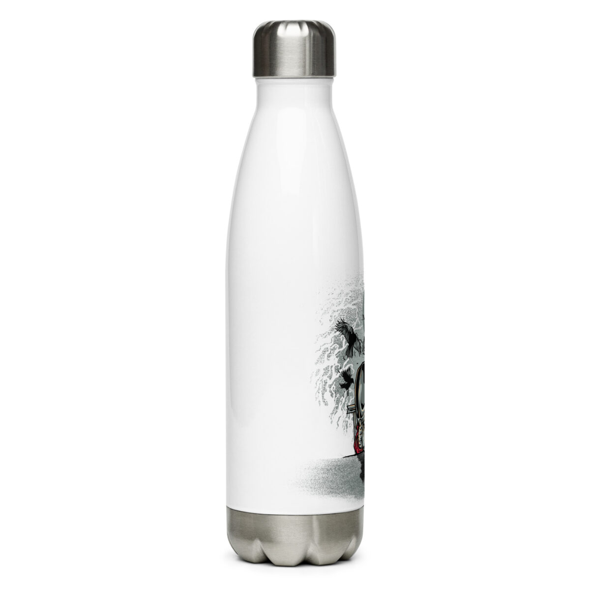 stainless steel water bottle white 17oz right 64a2c5413d530