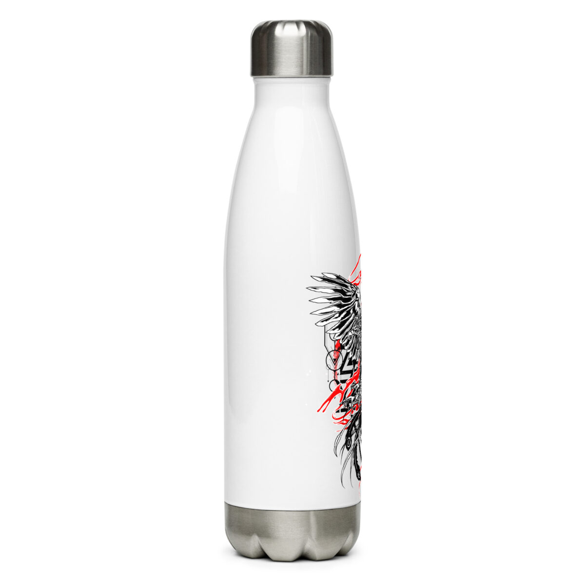 stainless steel water bottle white 17oz right 64a2c5f263e7a