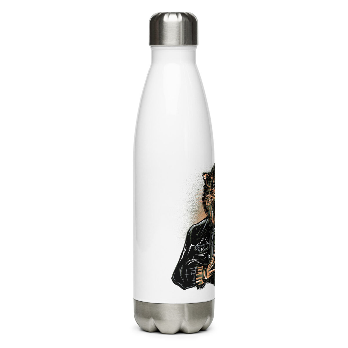 stainless steel water bottle white 17oz right 64a2ee1ba7bb6