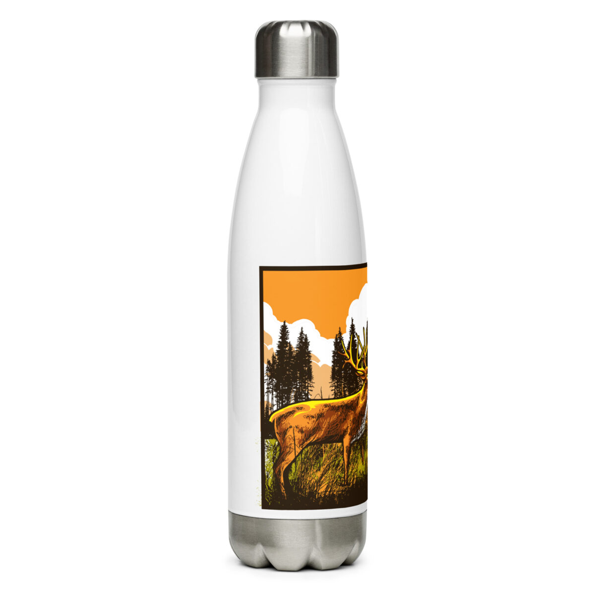 stainless steel water bottle white 17oz right 64a2f3402f596