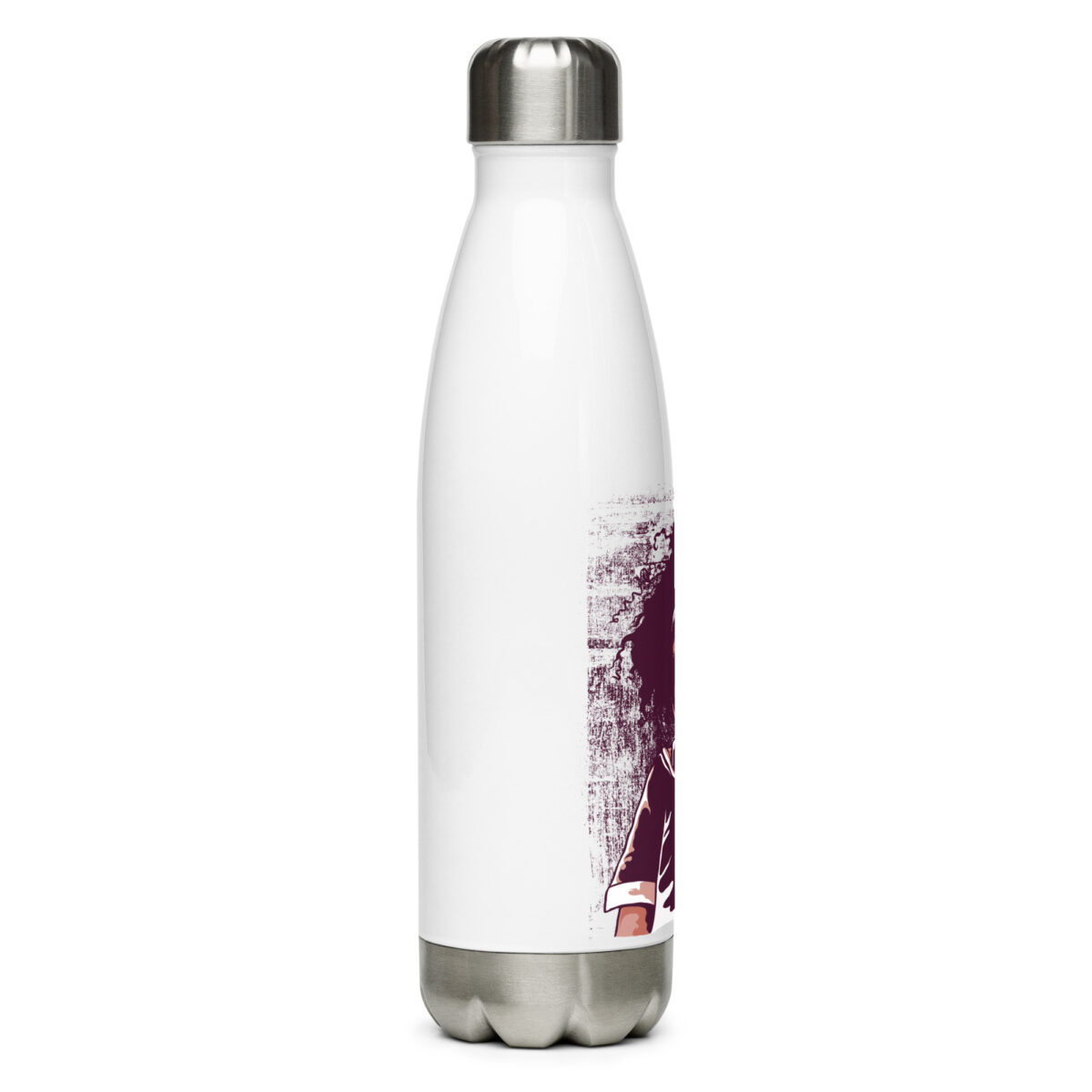 stainless steel water bottle white 17oz right 64a2f9f8b1c2b