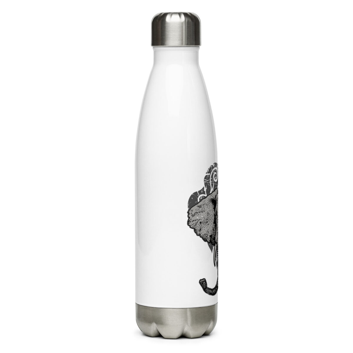 stainless steel water bottle white 17oz right 64a2fbecdd946