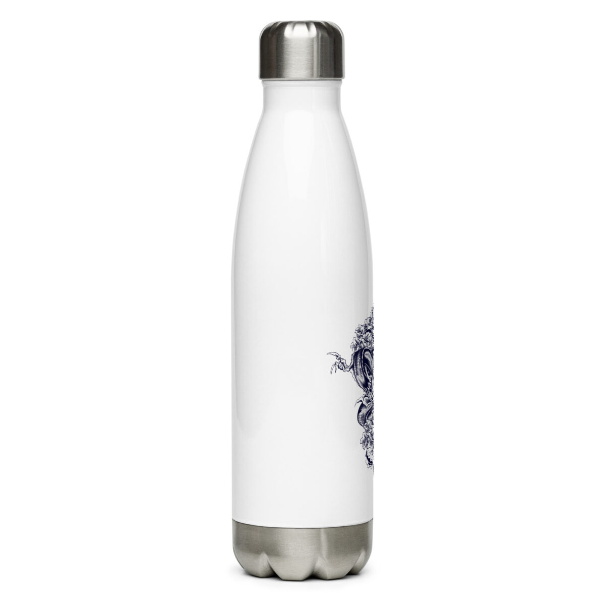 stainless steel water bottle white 17oz right 64a2fc3e21435